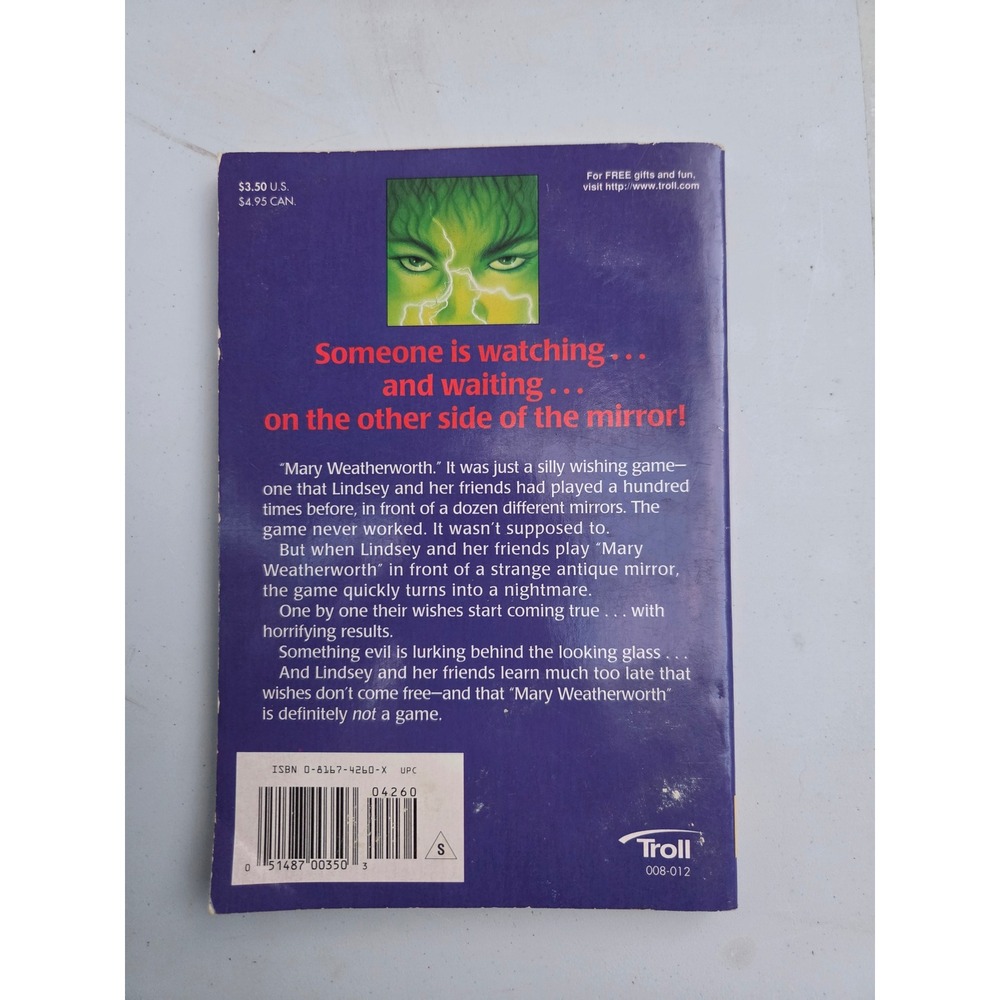 1997 Troll Deadtime Stories Mirror Mirror Book Horror Series - Picture 2 of 8